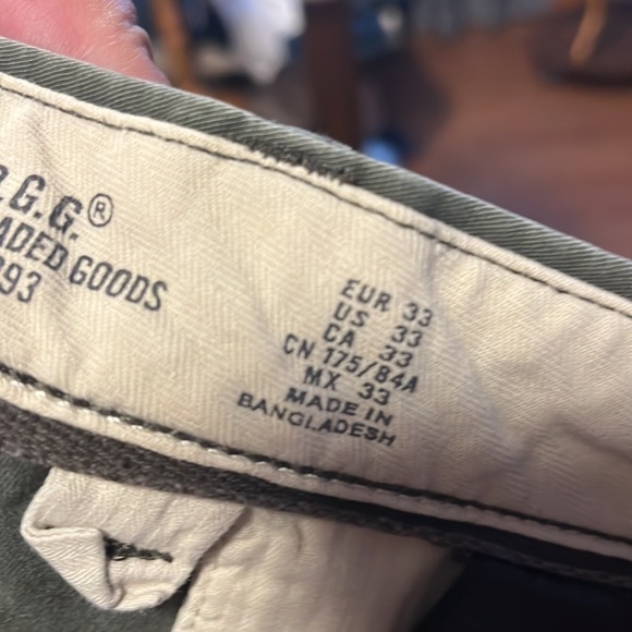 H&M green slim fit chinos size 33 - Picture 4 of 6